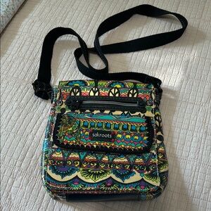 Sakroots Multicolored Crossbody with Adjustable Strap